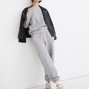 Madewell MWL Women's SweatSUIT- Heather Grey